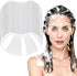 DEAYOU 300 Pcs Microblading Shower Face Shields, Disposable Face Visor Masks, Clear