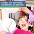 400 #2 1.5" PCS Dental Gauze Rolls Cottons Pads, Nosebleed Kit Accessories Medium Mouth Gauze Nose Plugs for Dental