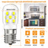 LED Microwave Light Bulbs Under Hood - 30W Equivalent for LG Frigidaire Kenmore Whirlpool GE, 2 Pack