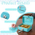 Xosjska 4 4.5 3.3 2 Inch Set Pieces Small Money Box with Lock and Slot x x Metal Cash Box with Key Lock Metal Cash Boxs