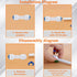 4 Pack 1/4inch to 3/8inch OD Quick Straight Push Connector for RO Water Systems Purifiers Filters