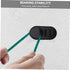 DOITOOL Storage Clip for Car Multi-Purpose Cable Organizer Holder for Keys USB Cords and Headphones Abs Material Easy
