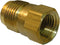 LASCO 17-4627 3/8-Inch Flare by 1/8-Inch Female Pipe Thread Brass Adapter