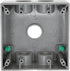 5345-0 2 5-3/4-Inch Hubbell Outdoor Lighting-Bell Gang Gray Outdoor Box