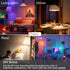 UCB Smart Light Bulbs 130W Equivalent, Color Changing, Works with Alexa, 16 Million Colors RGBWW, 1300LM A19 E26, 4 Pack