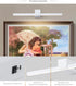 15.7 inch Dimmable White Battery Operated Picture Light with Remote,Wireless Gallery Lights White Rechargeable Display