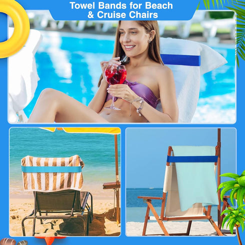 ZHEMEILU 15 Set Pcs Cruise Essentials Accessories Kit Must Haves Include Non-Surge Power Strip, Retractable Cruise