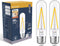 Dimmable Tubular LED Bulb, E26, 2 Pack, T10 T30 Vintage LED Bulbs, 40 Watt Equivalent, 2700K Warm White