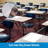 White Board Paper, Dry Erase Wallpaper, 36" x 24" Self Adhesive for Kids Home & Classroom, Includes 3 Markers, No Ghost
