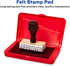 Carter's Felt Black Stamp Pad, 2.75 x 4.27 Inches (21081)