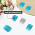 Kyuionty 6Pcs 35x45mm/ 1.38"x1.77" Adhesive Metal Plates for Magnetic Mounts, Metal Strips with Adhesive Backing