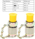 2Pcs Hydraulic Pressure Test Coupling Kit, High Pressure Hose Fitting for Hydraulic System Pressure Detection