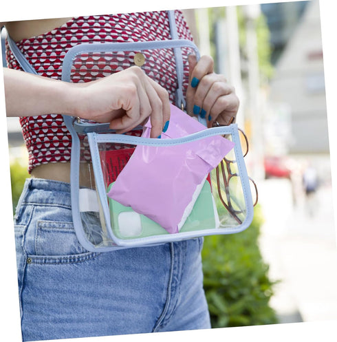 200pcs Self-adhesive Bags for Menstrual Products Leak Pouches for Women and Girls Convenient Sealing Strips