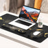 iLeadon Mouse Pad with Wrist Rest Set - Ergonomic Non-Slip Base for Computer Home Office Decor