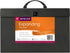 Smead A-Z and Subject Expanding File Box, 19 Pockets, Legal Size, Black, Latch Closure