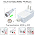 2 24V 2.5A 60W 100ft Class Power Supply for Permanent Outdoor Lights, Outdoor Power Adapter, LED Transformer