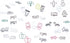 Butler in the Home 100 Count Black Paper Clips for A-Z Alphabet Letters or 0-9 Numbers, Gift Box Included