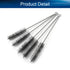 Bettomshin 5Pcs Steel Wire Cleaning Brush, 1.0-inch Diameter, 12-inch Length Tube Cleaning Tool