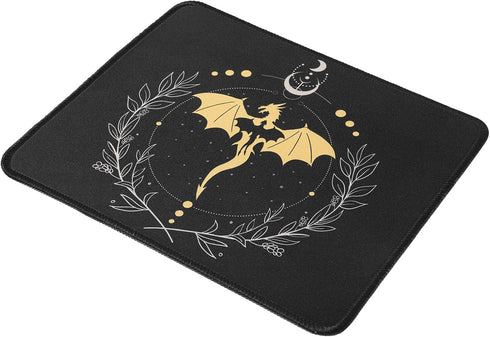 Dragon Mouse Pad, Cute Square Waterproof Non-Slip Rubber Mousepad for Home Office Gaming (dragon2)