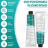 HushOil 111 150g 5.3oz, Molykote Compound Valve Lubricant and Sealant Silicone Grease for O-Rings, Plug Valves, Seal