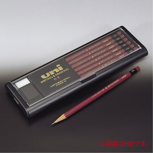 Uni Wooden Pencil - HB - Box of 12 (UHB) by uni