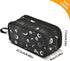 XUWU Skull Cat Moon Goth Large Capacity Pencil Case, 3 Compartments Big Storage Makeup Pouch, Desk Organizer for School