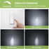 Bulbs Dimmable, E12 40W CA10 5000K 24 Pack Sigalux Candelabra LED Chandelier Flame Tip Candle Light, Daylight