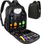 iaodia Travel Hairstylist Clipper Organizer Bag for Barbers, Portable Backpack Bag for Clippers