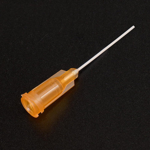 uxcell 50 Pcs 27G Plastic Dispensing Needles, 1" PP Glue Needle Tube with Blunt Luer Lock Tips