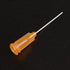 uxcell 50 Pcs 27G Plastic Dispensing Needles, 1" PP Glue Needle Tube with Blunt Luer Lock Tips