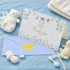 60 Pack 46 Inch Baby Shower Thank You Cards with Envelopes and Stickers - Blue Watercolor Design for Boys - Blank Cards