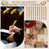 Jetec 100 Pcs Inspirational Bible Verse Bamboo Pens, Wooden Retractable Ballpoint Pens with Stylus for Gifts