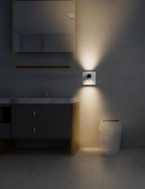 6 Pack 3000K Bedroom,Non-Dimmable TSEXES LED Night Lights with Dusk to Dawn Sensor, Soft White, Plug in Wall Night