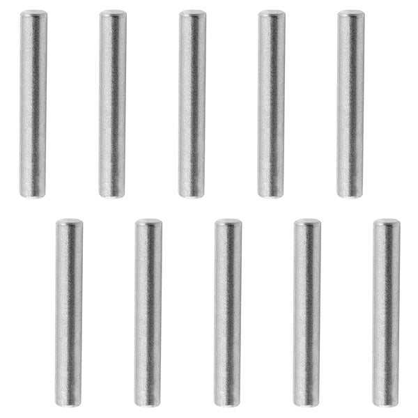 Qjaiune 10pcs Shelf Dowel Pins 4x30mm Stainless Steel Pegs, Bunk Bed Support Pins