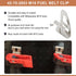 6 Pack 42-70-2653 M18 Fuel Belt Clip/Hook for Milwaukee Work Tool Models 2604-20, 2604-22