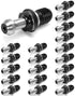 QWORK Heavy Duty CAT40 45° Pull Stud Retention Knob Set for HAAS CAT 40 CNC Tool Holders