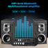 Hosyond D800 2.1 50W2 100W Bluetooth Receiver Amplifier Channel + Subwoofer, Hi-Res Audio Class D Amp with USB/AUX/USB