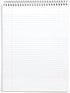 Mintra Office TOP BOUND Durable Spiral Notebooks, Arctic Ice, Chili Oil, Green Olive, College Ruled, 3-Pack