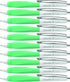 Schneider Haptify Ballpoint Pen - M (Medium), Refillable, Retractable, White-Mint Barrel, Box of 10 Pens