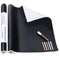 UnityStar Chalk Paper, 17.7" X 78.7" Adhesive Chalkboard Contact Paper with 1 Liquid Chalk Marker & 5 Colors Chalks