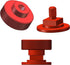 Welding Hood Helmet Pipeliner Fasteners-1Pair, USA Flag Pattern Aluminum Replacement Parts