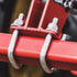 4 Sets 304 Stainless Steel Square U-Bolts, 3.15" Inner Width, 4.72" Length with Nuts for Trailer, Boat Industrial Parts