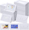 Uiifan 300 Pcs Gift Card Envelopes, 4 x 2.8 Inch Mini Envelopes with Heart Shaped Clasp for Business Cards