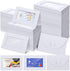 Uiifan 300 Pcs Gift Card Envelopes, 4 x 2.8 Inch Mini Envelopes with Heart Shaped Clasp for Business Cards