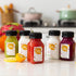 45pcs 4oz TOMNK Juice Bottles with Caps, Plastic Containers with Lids Empty Reusable Clear Ginger Shots Bottles