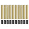 PATIKIL 6" Tall Candle Covers Sleeves, 10Pcs Metal E12 Chandelier Socket Sleeves