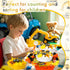 OAXNTGW 135 Counting 5 14 4 Counts Summer Counting Pcs Construction Sensory Bin Items Construction Sorting Sensory Bin