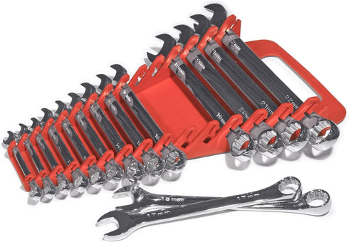Ernst Manufacturing 30 Tool Wrench Gripper Pack, Red & Black, Forward/Reverse Wrench Holder