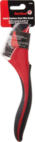 Red Devil 4160 8-Inch Soft Grip Wire Brush, Stainless Steel