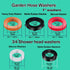 158 Pcs Faucet Rubber Washers and Garden Hose Gasket Assortment Kit for Plumbing and Garden Shower Hose Repair